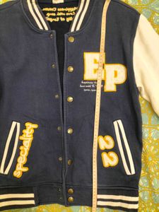Vintage Varsity Jacket with "EP" Embroidery
