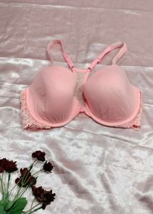 Victoria secret Pink Lace Trim Bra