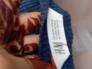 Blue Knit Sweater