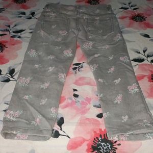 printed denim
