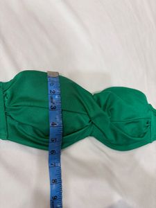 Emerald Green bikini upper  (padded )