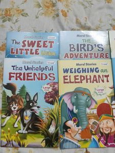 set of 8 story books