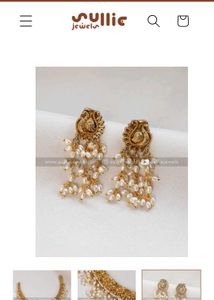 NEW 3168  guttapusalu designer hasli with stud