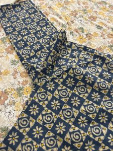 Boho Floral Print Cotton Kurti