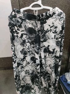Floral Print Plazzo