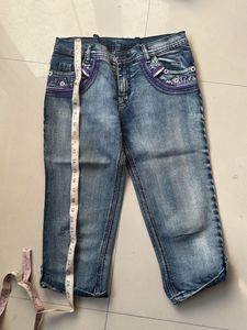 Capri Jeans &amp; Patterned Pants