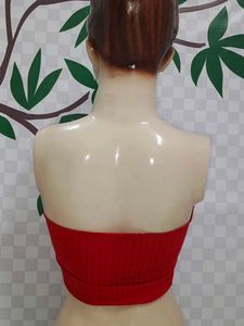 (1000)Red Tube Top