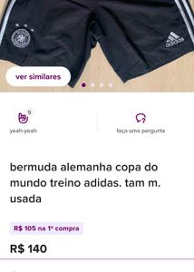 Orginal Adidas Germany Soccer Shorts Xl