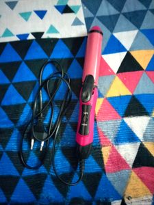 Pink Hair Curler