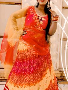 Bandhani Lehnga Choli