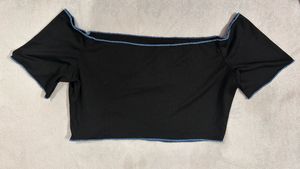 Cute Butterfly Crop Top