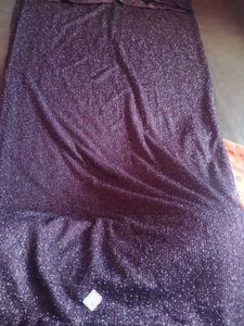 Sparkly Purple Dress material