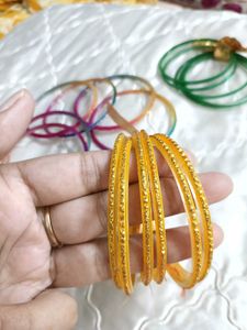 🌈Multi-colour Bangle Set