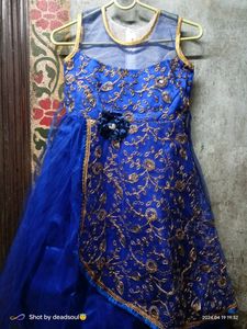 The Beautiful Girl Dress 👗 With Embroidery Work