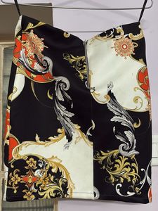 Printed Mini Skirt