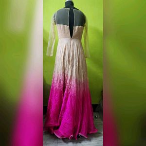 Ombre Western Gown