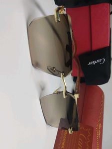 Cartier Rimless Sunglasses