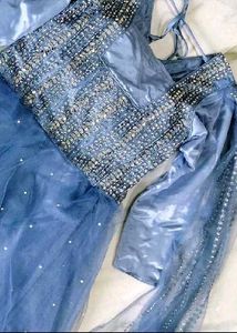 Beautiful princess style gown for women 💙 🔥