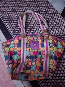 Lily Bloom Colorful Patterned Bag