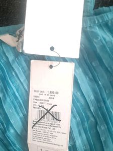 AND Teal Tiered Ruffle dress for girls