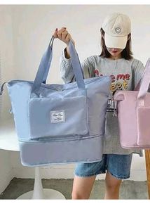peach Travel Duffle Bag