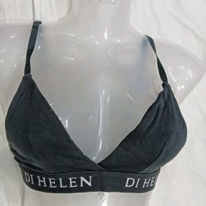 🪔 Black Di Helen Triangle Bra