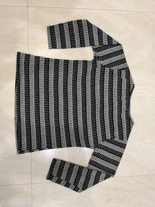 Striped Long Sleeve Top