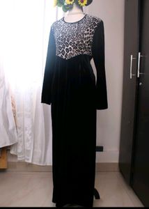 Korean Velvet Dress