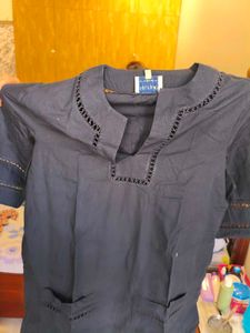Navy Blue Kurta for women