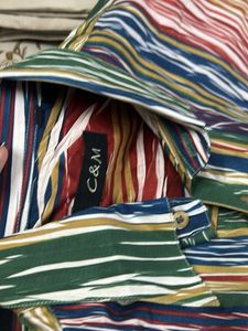 Vibrant Striped Men's Shirt