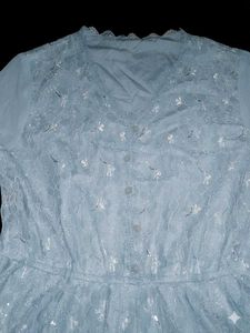 Light Blue Lace Dress