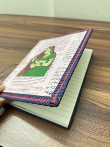 Handmade Journal with Traditional Art