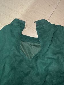 Elegant Deep Green Maxi Dress