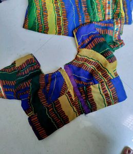Vibrant Striped lehriya Saree