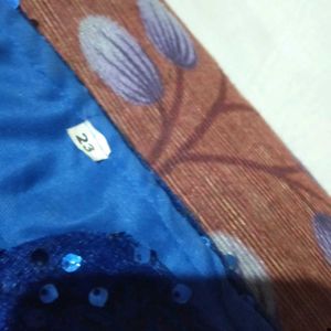 Sparkling Royal Blue Girls Gown