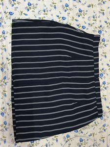Striped Navy Blue skirt