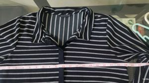 Striped Button-Down Shirt.