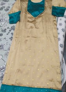 Lahnga With Long Kurti