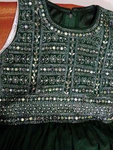 Embellished frock and pant Set
