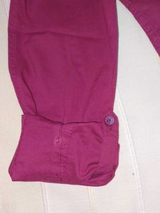 M&amp;S Crimson Formal Shirt