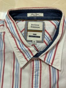 Indian Terrain Striped Men's Shirt