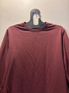 Maroon Crew Neck Sweatshirt