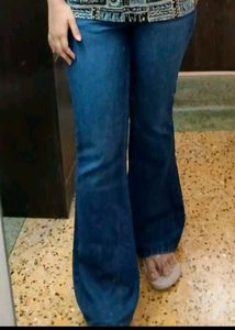 Classic Blue Flare Jeans