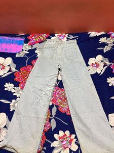 Light Wash Wide Leg Jeans