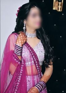 Stunning Lavender Lehenga Choli