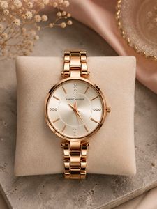 Elegant Rose Gold Watch americanviber
