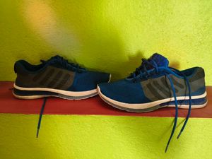 Blue &amp; Gray Athletic Running Shoes