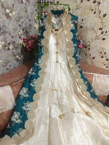 Beautiful Golden Floor Length Gown