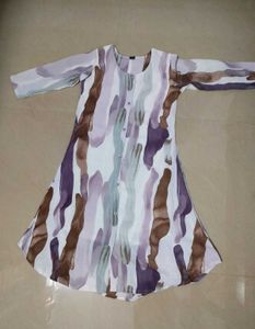 Elegant Abstract Print Kurta