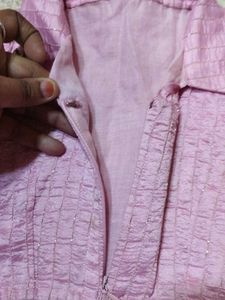 Beautiful Pink Floral Lehenga Choli